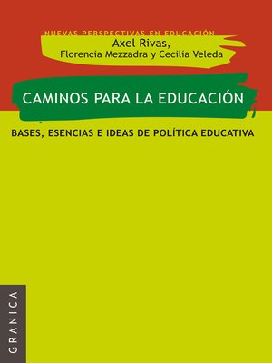 cover image of Caminos para la educación